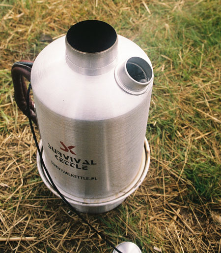 Survival Kettle, kuchenka turystyczna we francji