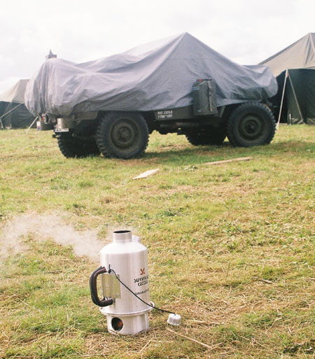 Survival Kettle, kuchenka turystyczna we francji