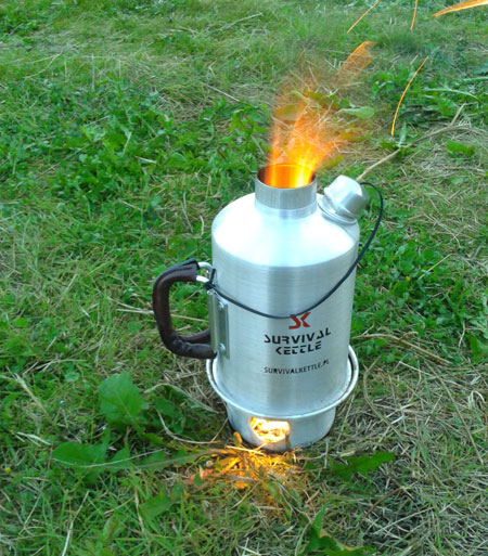 Survival Kettle, kuchenka turystyczna we francji