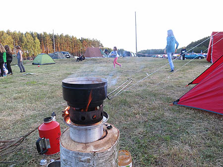 Stachuriada 2014, kuchenki turystyczne