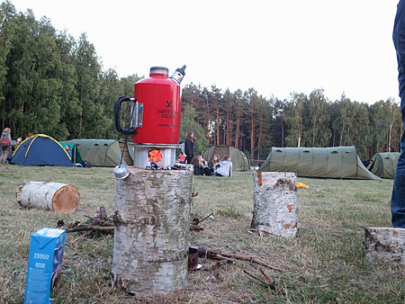 Stachuriada 2014, kuchenki turystyczne
