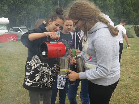 Stachuriada 2014, kuchenki turystyczne