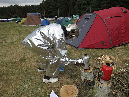 Stachuriada 2014, kuchenki turystyczne