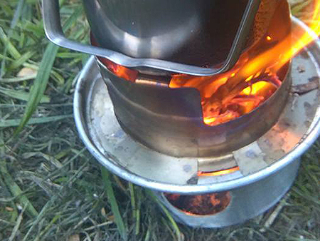 Survival Kettle Kuchenki turystyczne samotny wilk