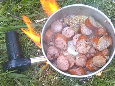 Survival Kettle Kuchenki turystyczne samotny wilk
