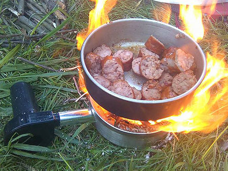 Survival Kettle Kuchenki turystyczne samotny wilk